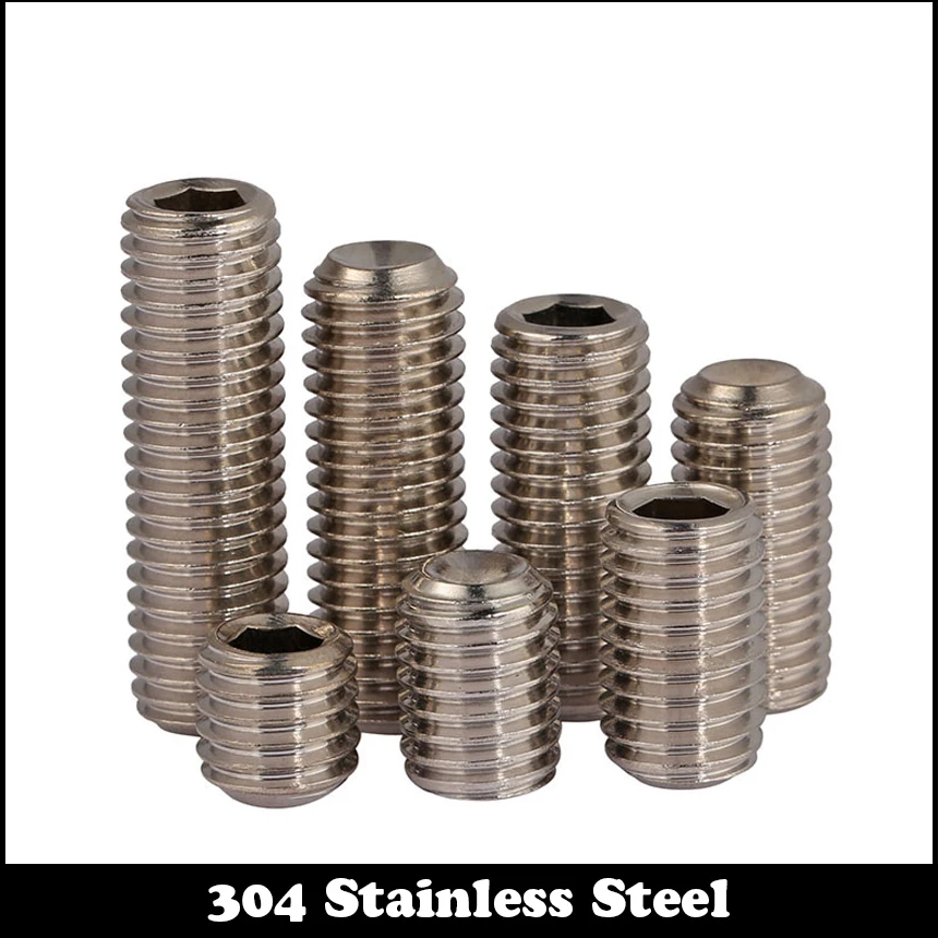 M4*8 M4x8 M4*10 M4x10 M4*12 M4x12 M4*16 M4x16 304 Stainless Steel DIN916 Allen Head Hexagon Socket Grub Cup Point Set Screw
M4*8 M4x8 M4*10 M4x10 M4*12 M4x12 M4*16 M4x16 304 Stainless Steel DIN916 Allen Head Hexagon Socket Grub Cup Point Set Screw