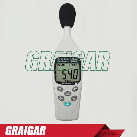 TM-102 измеритель уровня звука с автоматическим выбором диапазона, IEC 61672, Type II
TM-102 измеритель уровня звука с автоматическим выбором диапазона, IEC 61672, Type II