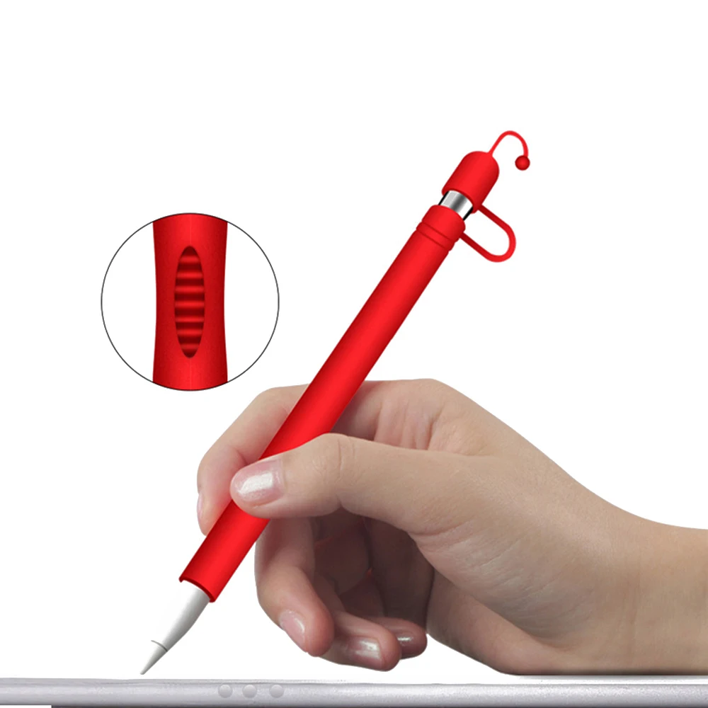 Soft Silicone Sleeve Cover Guard Water/Dust/Shock Proof Protector with Cap For Apple Pencil Tablet Touch Pen Stylus Shell Case
Soft Silicone Sleeve Cover Guard Water/Dust/Shock Proof Protector with Cap For Apple Pencil Tablet Touch Pen Stylus Shell Case