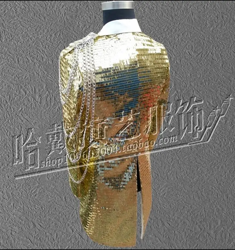 S-5XL!!! 2018 Fashion male Nightclub sequins A male singer cultivate one's morality suit costume stage The singer's clothing
S-5XL!!! 2018 Fashion male Nightclub sequins A male singer cultivate one's morality suit costume stage The singer's clothing