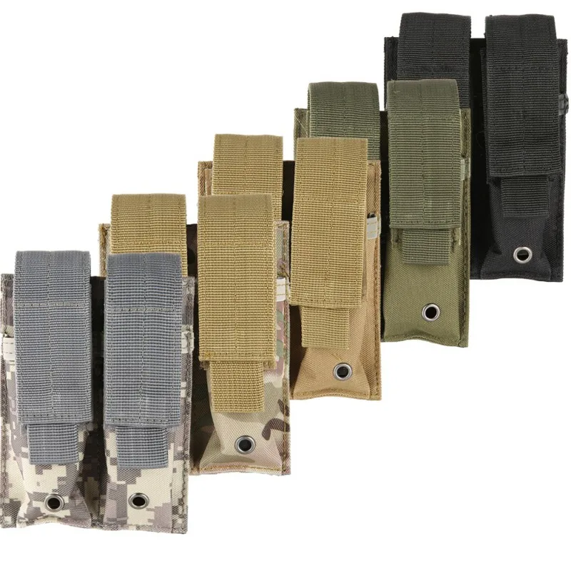 Multicolor Nylon 600D Tactical Molle Dual Double Pistol Mag Magazine Pouch Close Holster Outdoor Airsoft Combat Military 9MM New
Multicolor Nylon 600D Tactical Molle Dual Double Pistol Mag Magazine Pouch Close Holster Outdoor Airsoft Combat Military 9MM New