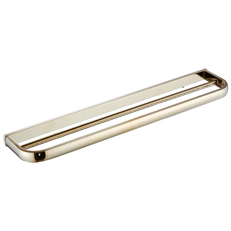 Free shipping copper bathroom accessories gold plated double towel bars luxury bath towel rack 58cm length
Free shipping copper bathroom accessories gold plated double towel bars luxury bath towel rack 58cm length