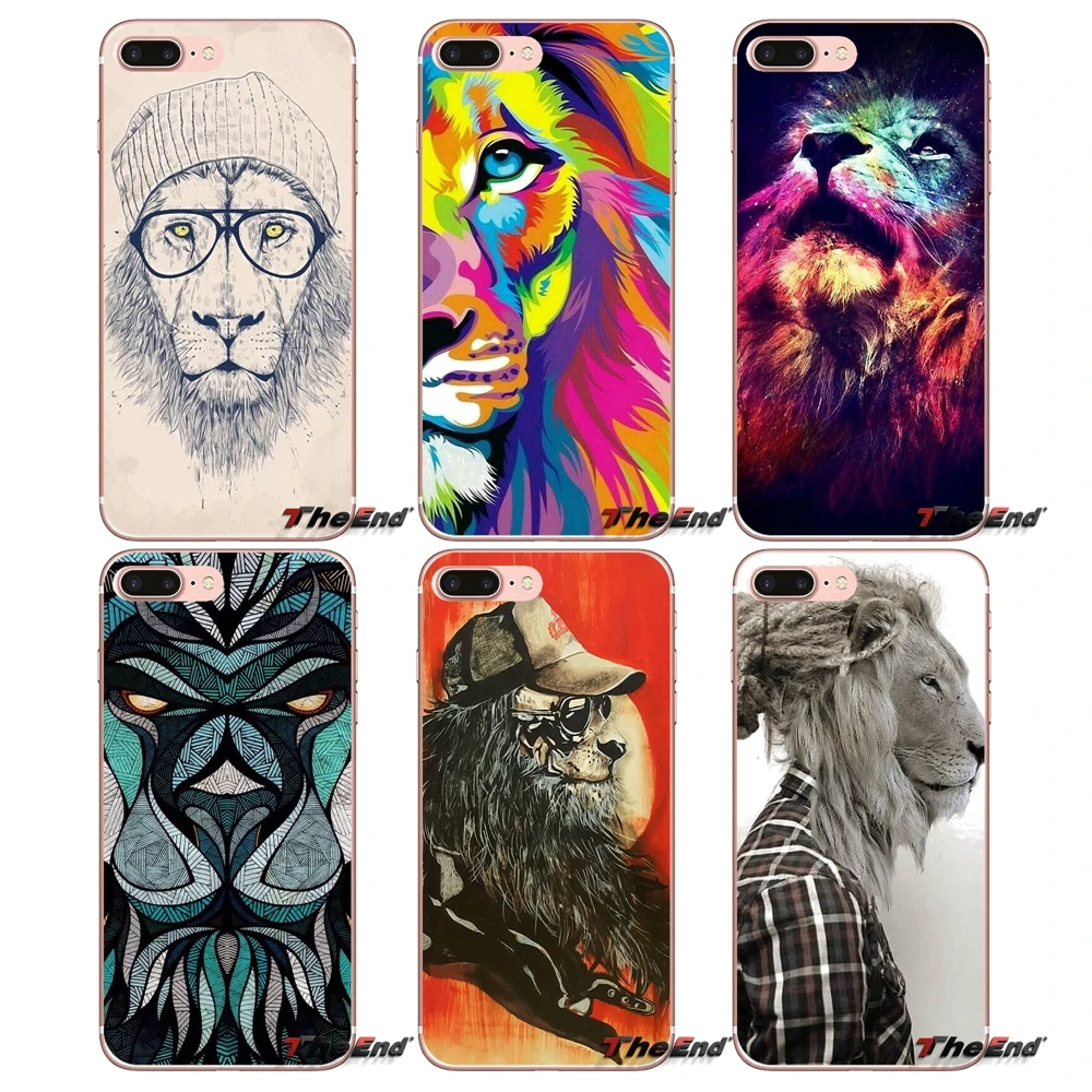 Фото Мягкие чехлы для HTC U11 One M7 M8 A9 M10 E9 Desire 630 530 626 628 816 820 Motorola G G2 G3 Hipster Tribal Lion Pastel