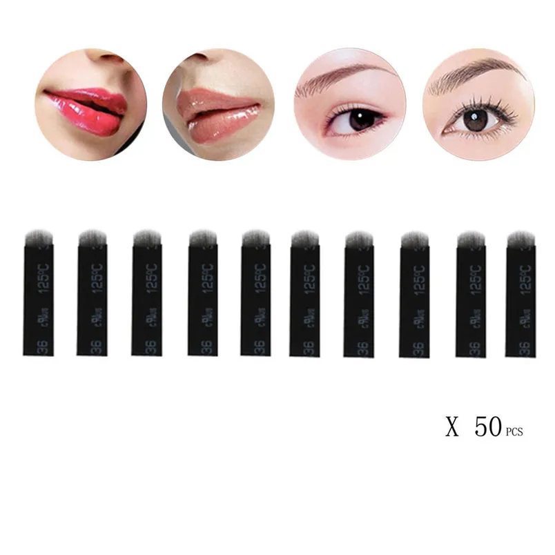 50PC U Shape 18 Needles Microblading Eyebrow Tattoo Permanent Makeup Manual Nov 3
50PC U Shape 18 Needles Microblading Eyebrow Tattoo Permanent Makeup Manual Nov 3