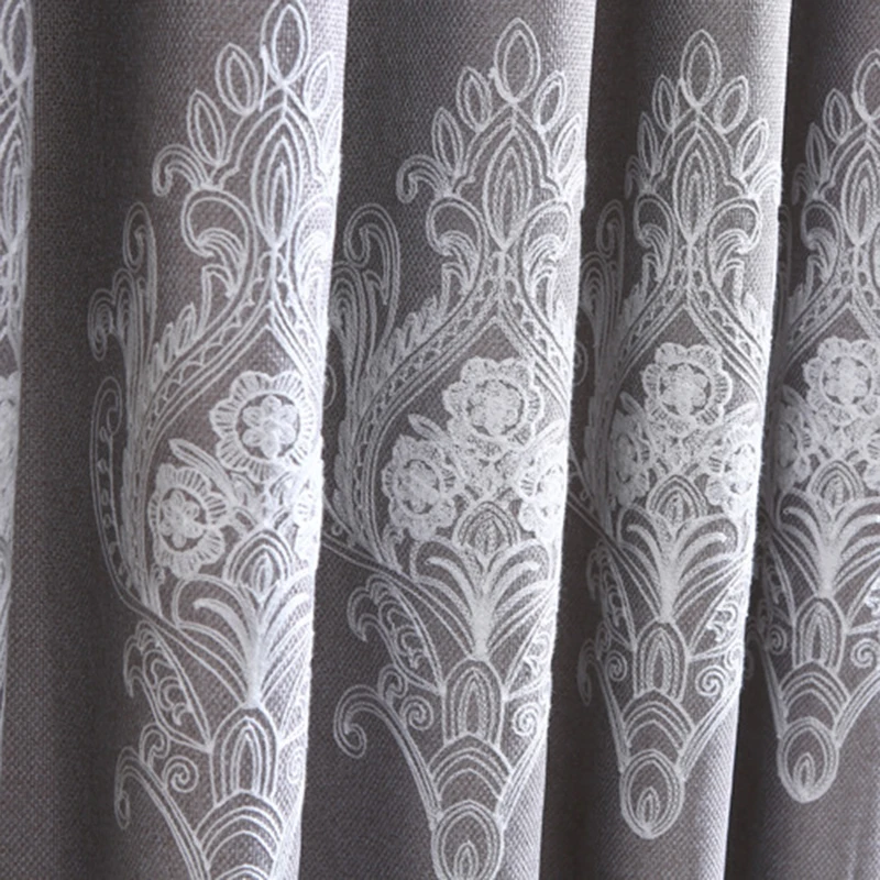 European Blackout Curtains for Bedroom Embroidered COTTON LINEN Kitchen Curtains for Living Room Luxury Window Blinds Cortina
European Blackout Curtains for Bedroom Embroidered COTTON LINEN Kitchen Curtains for Living Room Luxury Window Blinds Cortina