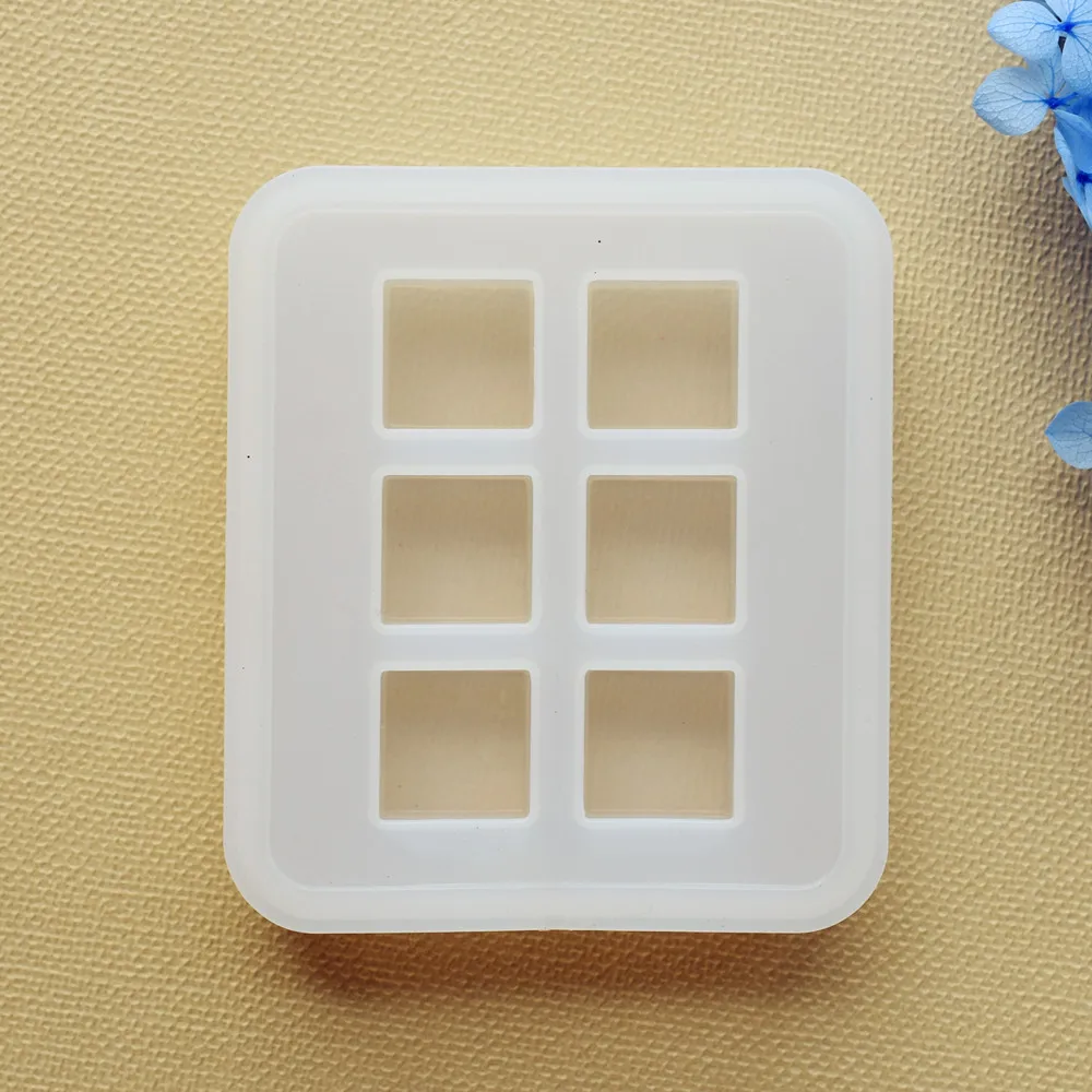 Silicone Mold 16mm Cube ball beads 6 compartment Resin Silicone Mould handmade DIY Craft Jewelry Making epoxy resin molds
Silicone Mold 16mm Cube ball beads 6 compartment Resin Silicone Mould handmade DIY Craft Jewelry Making epoxy resin molds