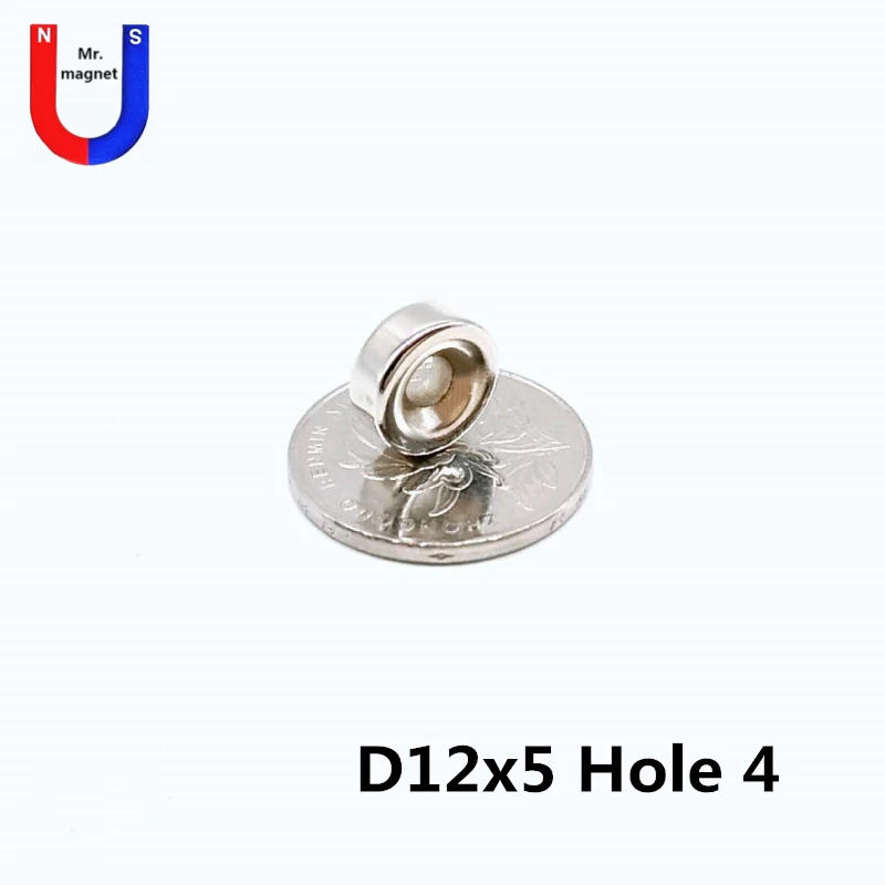 Wholesale 500pcs 12x5-4mm magnet Round Countersunk Ring Magnet 12mmx5mm Hole 4mm Rare Earth Neodymium 12*5mm N35 Hot sale
Wholesale 500pcs 12x5-4mm magnet Round Countersunk Ring Magnet 12mmx5mm Hole 4mm Rare Earth Neodymium 12*5mm N35 Hot sale