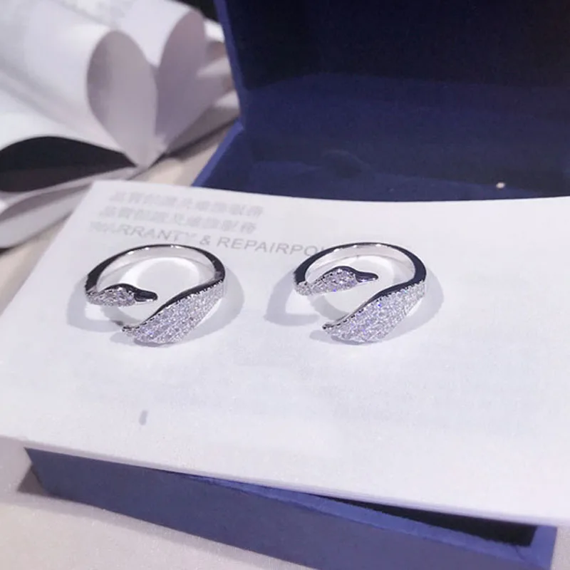 Newest arrivals fashion S925 sterling silver rings for women AAAAA zirconia ring size adjustable Swan shape ring best gift RG036
Newest arrivals fashion S925 sterling silver rings for women AAAAA zirconia ring size adjustable Swan shape ring best gift RG036
