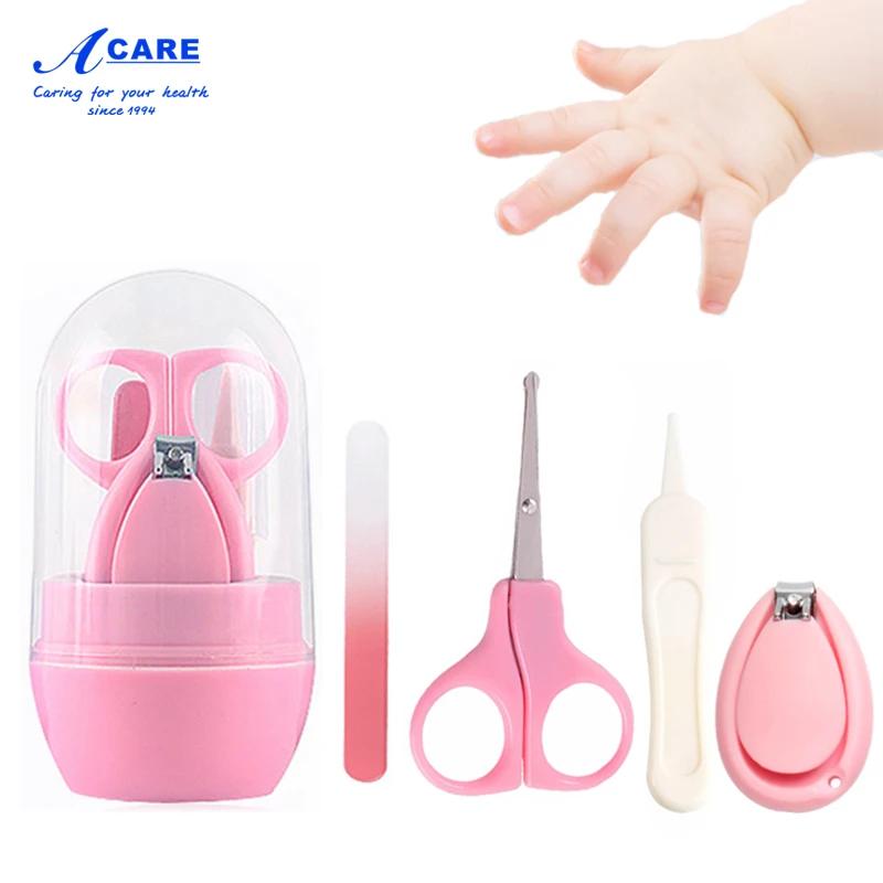 4 PCS Newborn Baby Safety Nail Clippers Scissors Cutter Convenient Daily Shell Shear Manicure Tool
4 PCS Newborn Baby Safety Nail Clippers Scissors Cutter Convenient Daily Shell Shear Manicure Tool