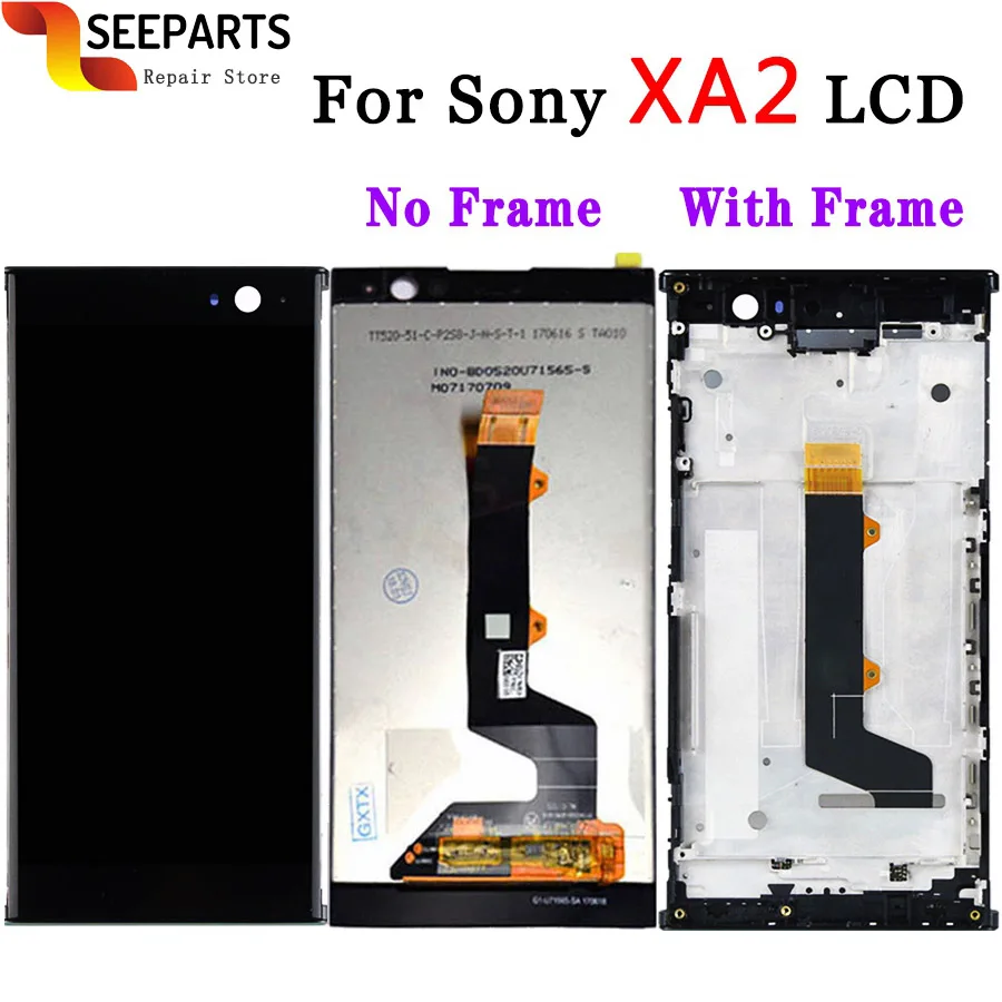 For Sony Xperia XA2 LCD Display Touch Screen Digitizer Assembly Replacement For 5.2" SONY XA2 LCD H4133 H4131 H4132 Free Tools
For Sony Xperia XA2 LCD Display Touch Screen Digitizer Assembly Replacement For 5.2" SONY XA2 LCD H4133 H4131 H4132 Free Tools