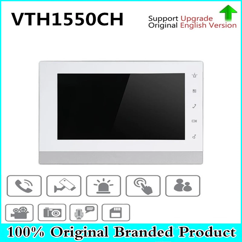 DH оригинальный VTH1550CH без логотипа монитор видеонаблюдения 7 дюймовый 800*480 Resilution