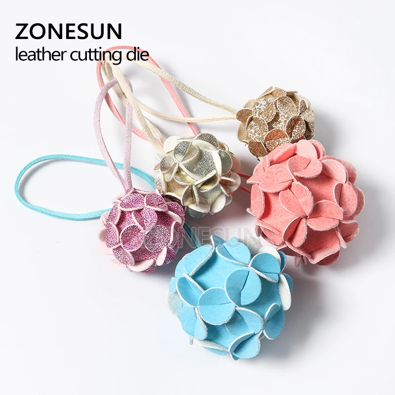 ZONESUN Ball-Flower Leather Cutting Die DIY Key Ring Cut Out Wooden Template Punching Key Chain Die Cutting Mould Decoration
ZONESUN Ball-Flower Leather Cutting Die DIY Key Ring Cut Out Wooden Template Punching Key Chain Die Cutting Mould Decoration