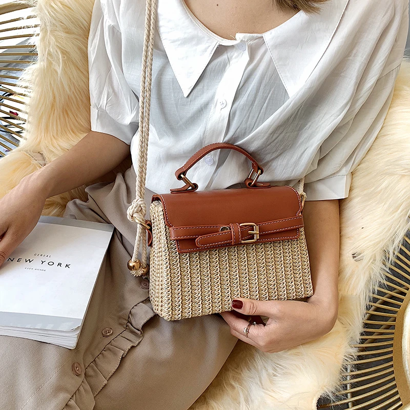 Luxury Summer Women Straw Handbags Shoulder Bag Fashion Designer Ladies Crossbody Bag High Quality Casual Female Messenger Bags
Luxury Summer Women Straw Handbags Shoulder Bag Fashion Designer Ladies Crossbody Bag High Quality Casual Female Messenger Bags