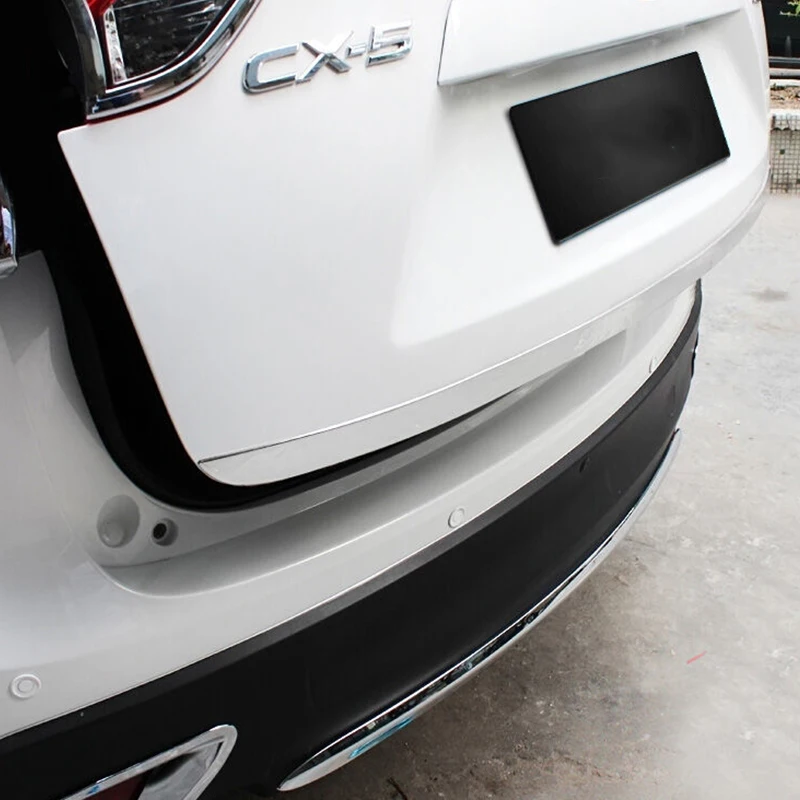Для Mazda CX 5 CX5 2017 2018 2019 2020 аксессуары Дверная Стикеры Нержавеющая сталь задняя