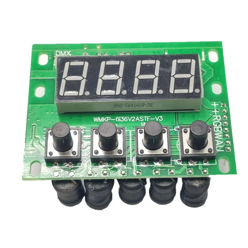 RGBWA + УФ 18x18 светодиодный светильник бусины/24V сценический источник RGBW par