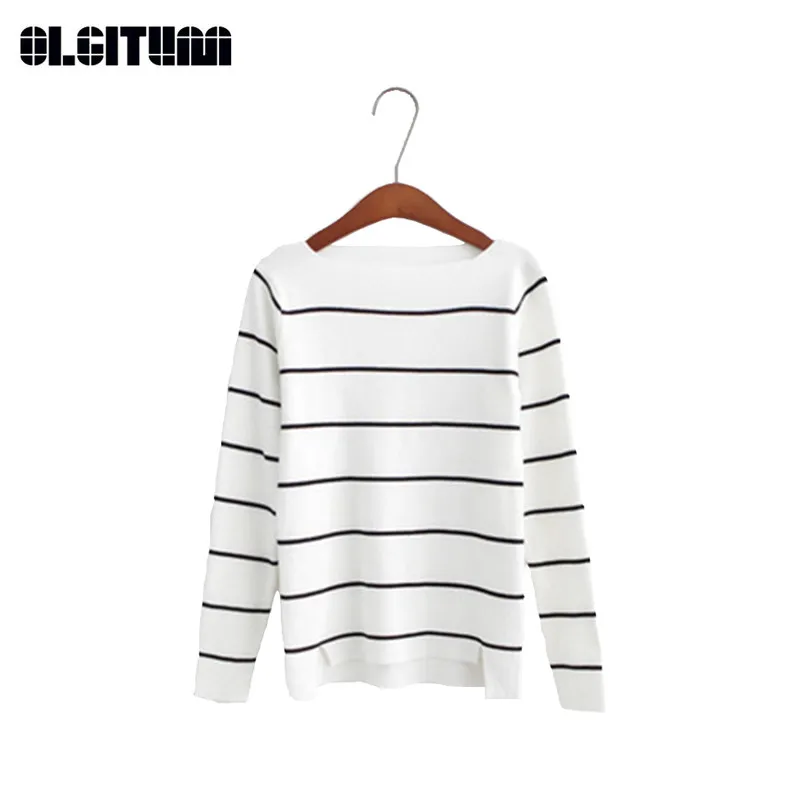 2020 Hot Sale Long Sleeve Slash Neck Sweaters All-Match Slim Striped Knitting Women Sweater Pullover SW282
2020 Hot Sale Long Sleeve Slash Neck Sweaters All-Match Slim Striped Knitting Women Sweater Pullover SW282