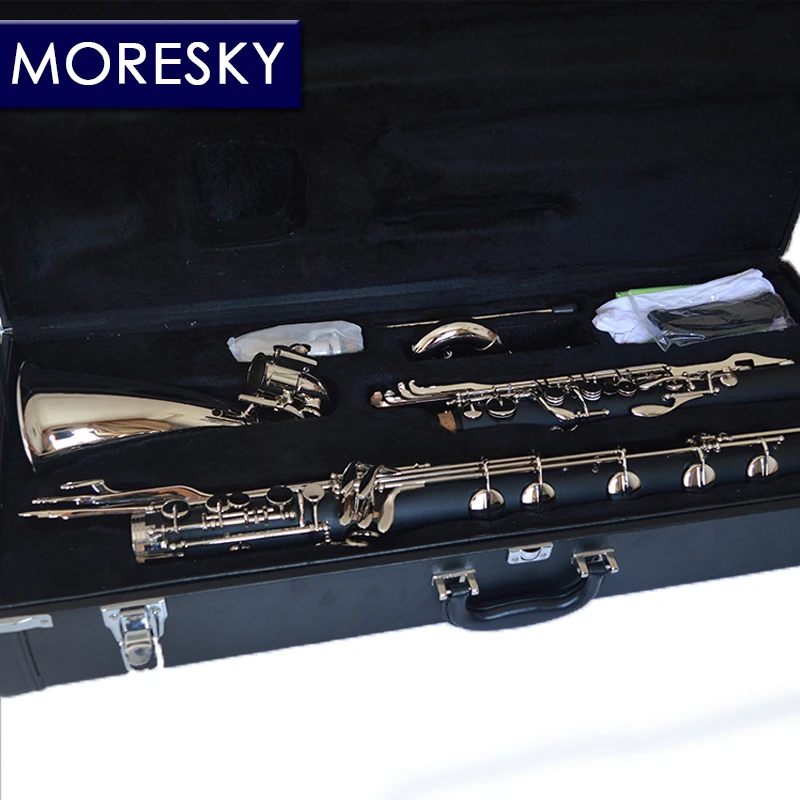 MORESKY басовый кларнет профессиональный Lowc/лоу понижающийся тон B|Кларнет| |