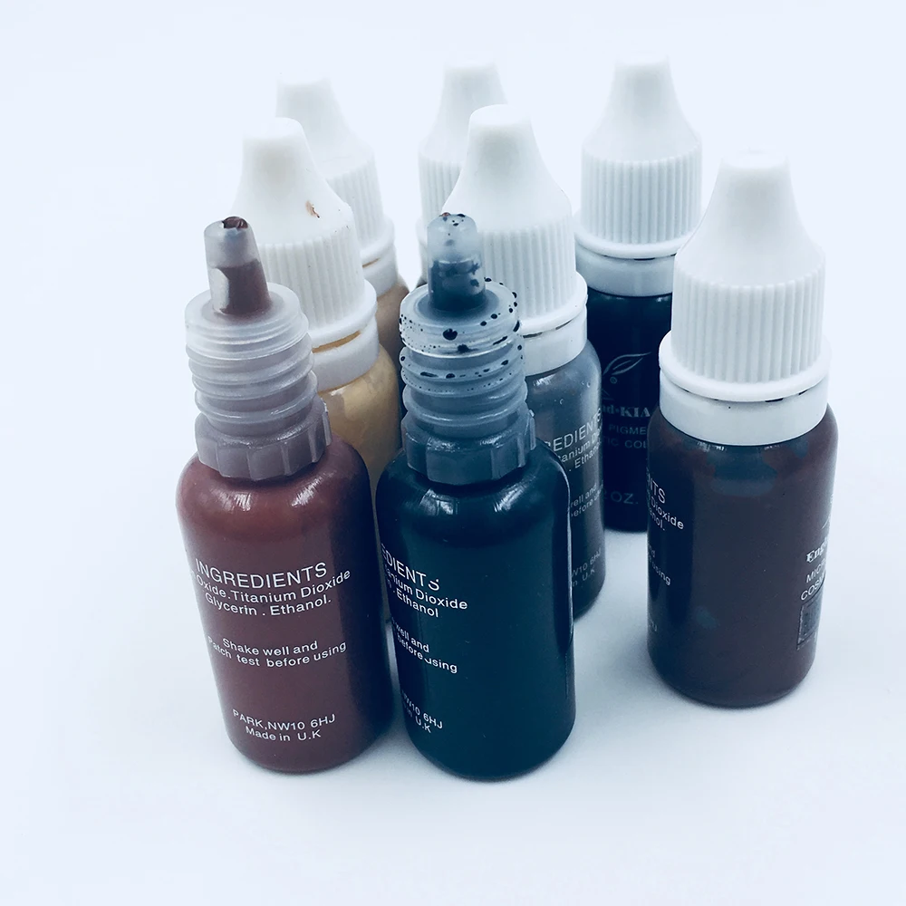 6 Pcs KLAY PIGMENTS 1/2 oz Permanent Makeup Cosmetic Tattoo Ink Micro Pigments Color Eyebrow Lip Tattoo Ink Tattoo Supplies
6 Pcs KLAY PIGMENTS 1/2 oz Permanent Makeup Cosmetic Tattoo Ink Micro Pigments Color Eyebrow Lip Tattoo Ink Tattoo Supplies