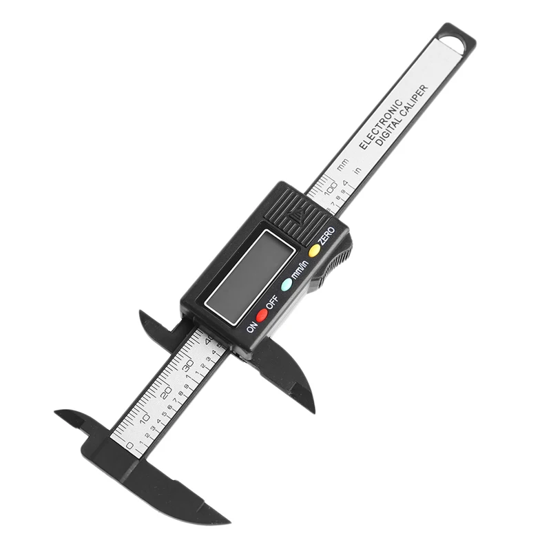 LCD Electronic Digital Vernier Caliper Gauge 100mm 4 inch Measure Micrometer New -Y103
LCD Electronic Digital Vernier Caliper Gauge 100mm 4 inch Measure Micrometer New -Y103