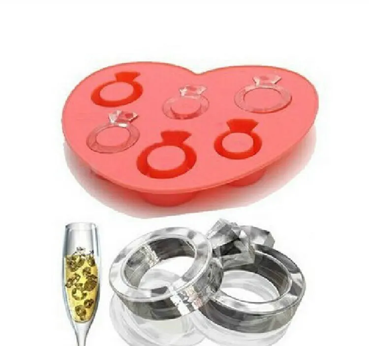 Love Diamond Ring Ice Tray Ice Cubes DIY Chocolate Mould Pudding Jelly Mold Silicone Bar Party SQ1029
Love Diamond Ring Ice Tray Ice Cubes DIY Chocolate Mould Pudding Jelly Mold Silicone Bar Party SQ1029