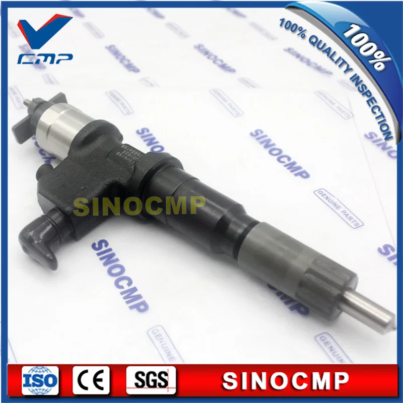 

Engine 4HK1 6HK1 Excavator Common Rail Injector 8-98151837-0 8-98151837-1 For Hitachi ZX850-3 ZX650-3 ZX870-3 ZX450-3