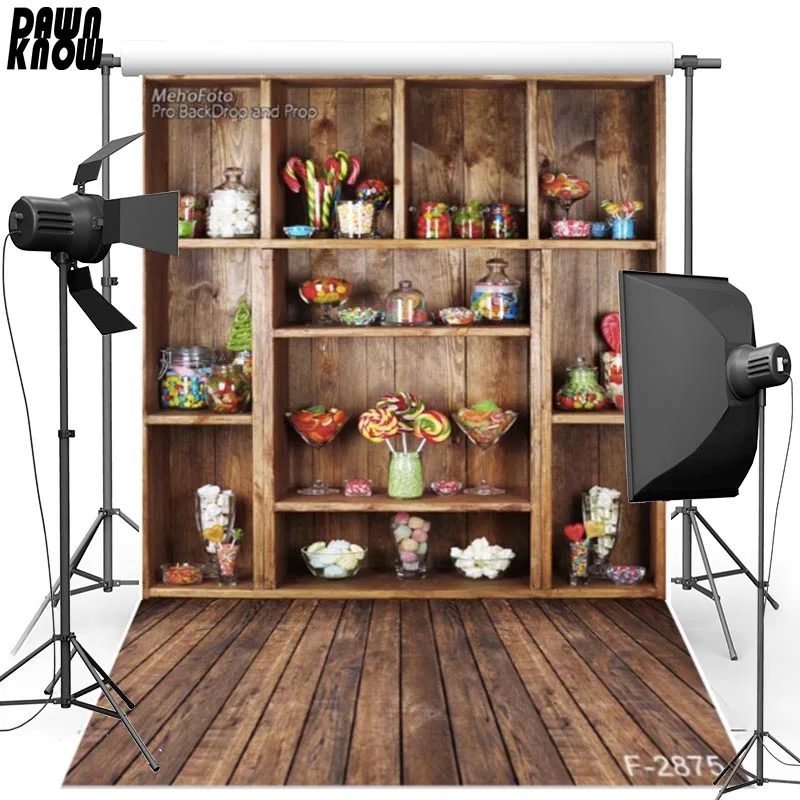 DAWNKNOW Candy Shelf Vinyl Photography Background For Children Party New Fabric Polyester Backdrop For photo studio Props 2875
DAWNKNOW Candy Shelf Vinyl Photography Background For Children Party New Fabric Polyester Backdrop For photo studio Props 2875