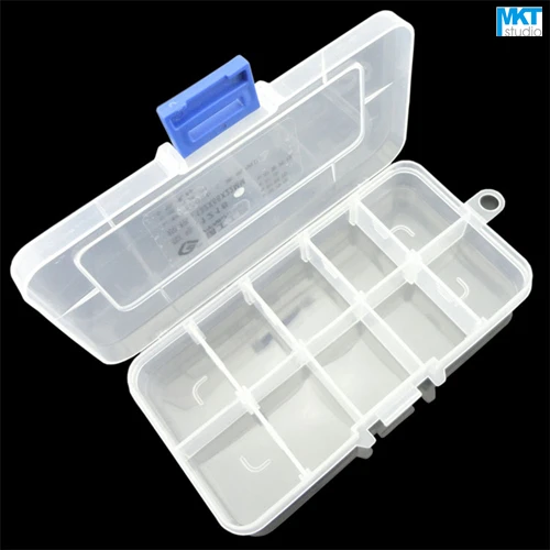 10Pcs 132mm*68mm*22mm Polypropylene PP Tools Container Storage Box, IC box, Electronic DIY Tools
10Pcs 132mm*68mm*22mm Polypropylene PP Tools Container Storage Box, IC box, Electronic DIY Tools