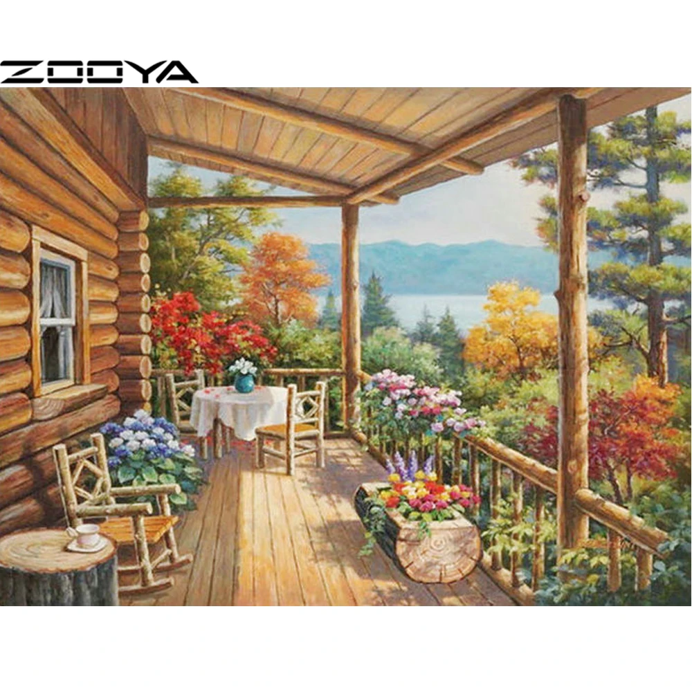 ZOOYA 5D DIY Diamond Painting Cross Stitch Hallway Garden Diamond Embroidery Mosaic Diamonds Wall Stickers Home Decor Gift R1012
ZOOYA 5D DIY Diamond Painting Cross Stitch Hallway Garden Diamond Embroidery Mosaic Diamonds Wall Stickers Home Decor Gift R1012