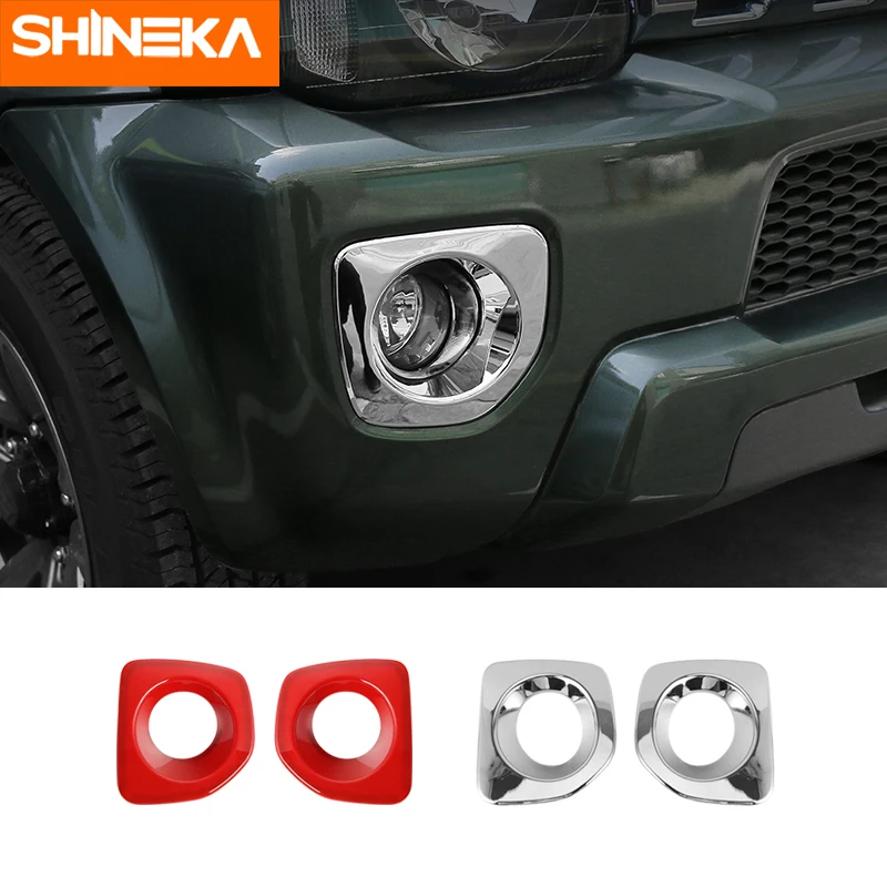 SHINEKA Car Styling ABS Front Fog Light Lamp Decoration Cover Trim Frame Sticker Fit For Suzuki Jimny 2012+ Car Accessories
SHINEKA Car Styling ABS Front Fog Light Lamp Decoration Cover Trim Frame Sticker Fit For Suzuki Jimny 2012+ Car Accessories