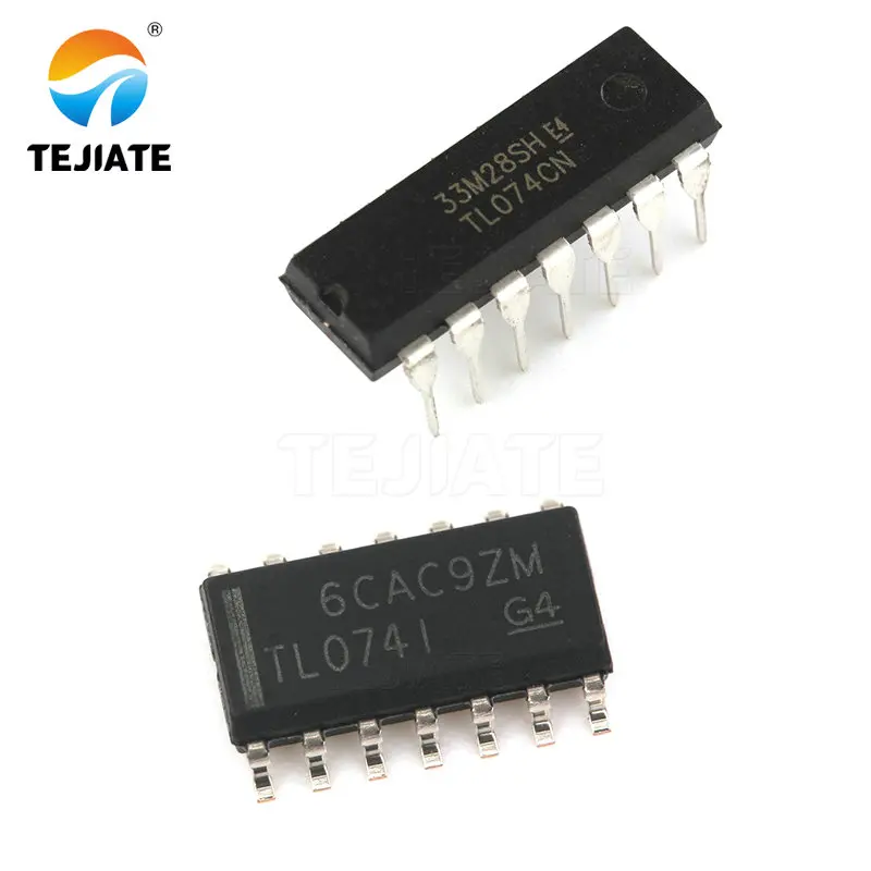 10 шт./лот tl074mie TL0741 SOP-14 TL074CN DIP-14 входной операционный усилитель для полевых транзисторов
10 шт./лот tl074mie TL0741 SOP-14 TL074CN DIP-14 входной операционный усилитель для полевых транзисторов