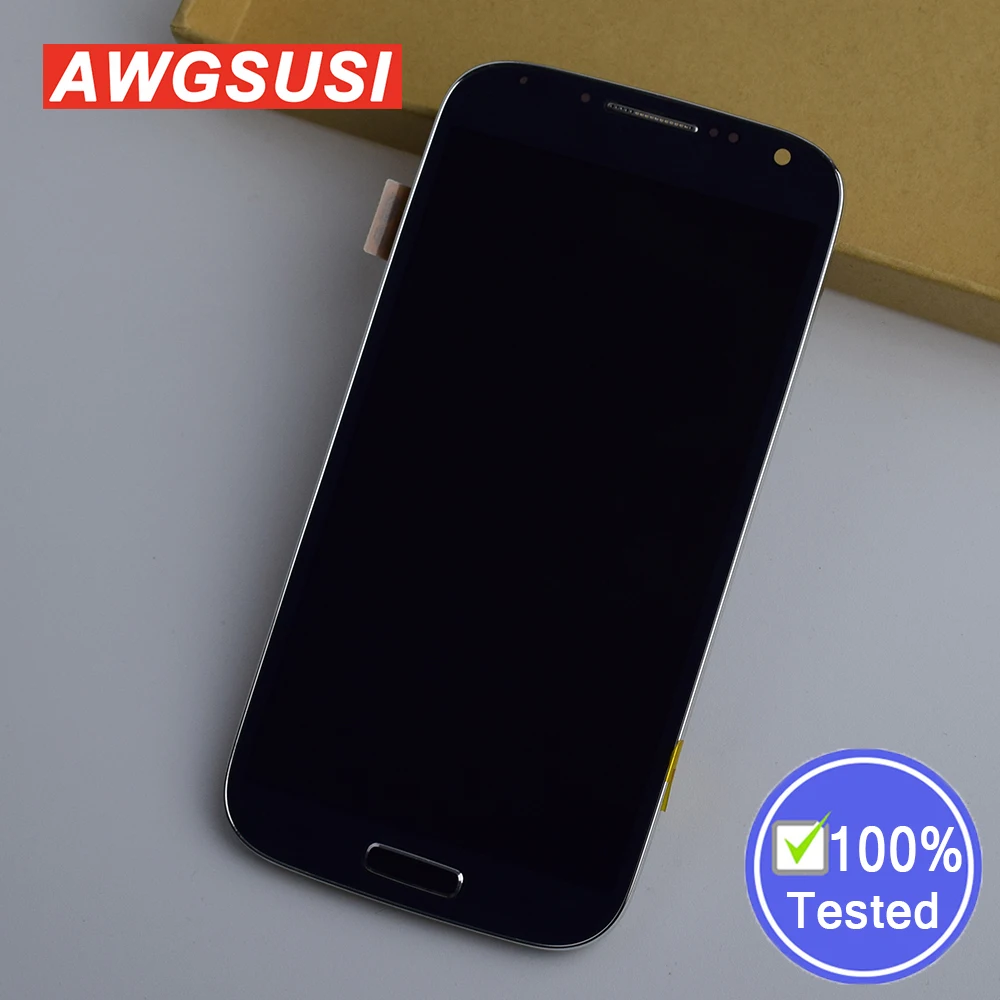 Для Samsung Galaxy S4 i9500 i9505 i337 919 720 T L720 сенсорный экран сенсор стекло + ЖК дисплей монитор