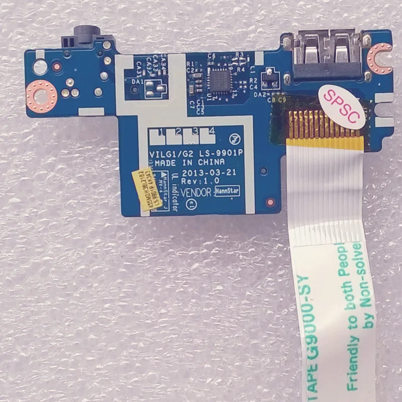 Новая USB плата VIWG4 W/кабель для Lenovo G400S G405S G500 G500s G505 G510S серии, P/N 90005206 LS-9901P
Новая USB плата VIWG4 W/кабель для Lenovo G400S G405S G500 G500s G505 G510S серии, P/N 90005206 LS-9901P