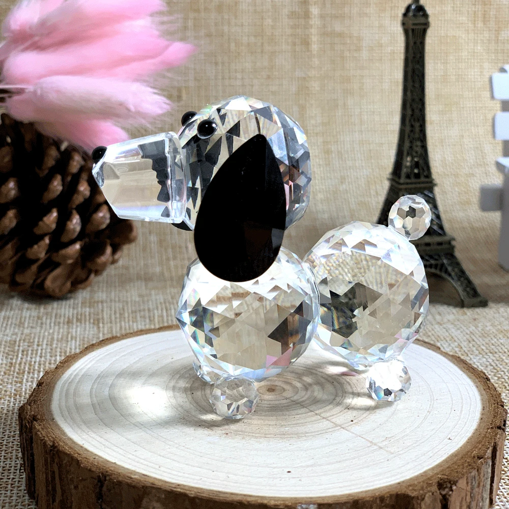 K9 Crystal Lovely Dog Figurine Ornament Handmade Miniature Glass Animal Paperweight Craft Children Toy Birthday Christmas Gift
K9 Crystal Lovely Dog Figurine Ornament Handmade Miniature Glass Animal Paperweight Craft Children Toy Birthday Christmas Gift