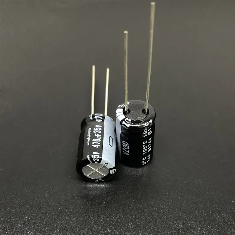 10 шт./100 шт. 470 мкФ 35 в NICHICON VZ серия 10x16 мм широкий диапазон температур 35V470uF