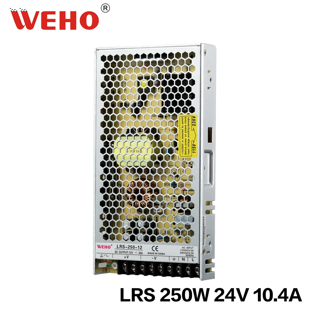AC 110v/220v SMPS slim type switching power supply 200W 250w 350W 400W Transformer DC Output 12v 24v 36v 48v led driver for CCTV
AC 110v/220v SMPS slim type switching power supply 200W 250w 350W 400W Transformer DC Output 12v 24v 36v 48v led driver for CCTV
