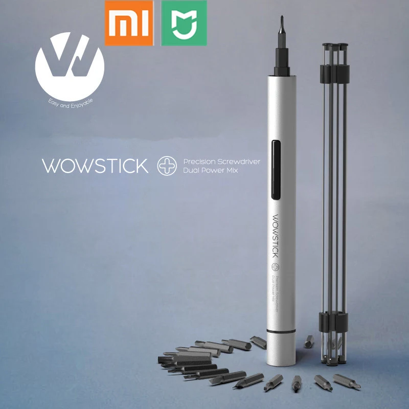 Оригинальный электрический шуруповерт XIAOMI Mijia Wowstick 1P + 19 в 1, беспроводная электропроводка, работает с умным домом mi home, все продукты
Оригинальный электрический шуруповерт XIAOMI Mijia Wowstick 1P + 19 в 1, беспроводная электропроводка, работает с умным домом mi home, все продукты