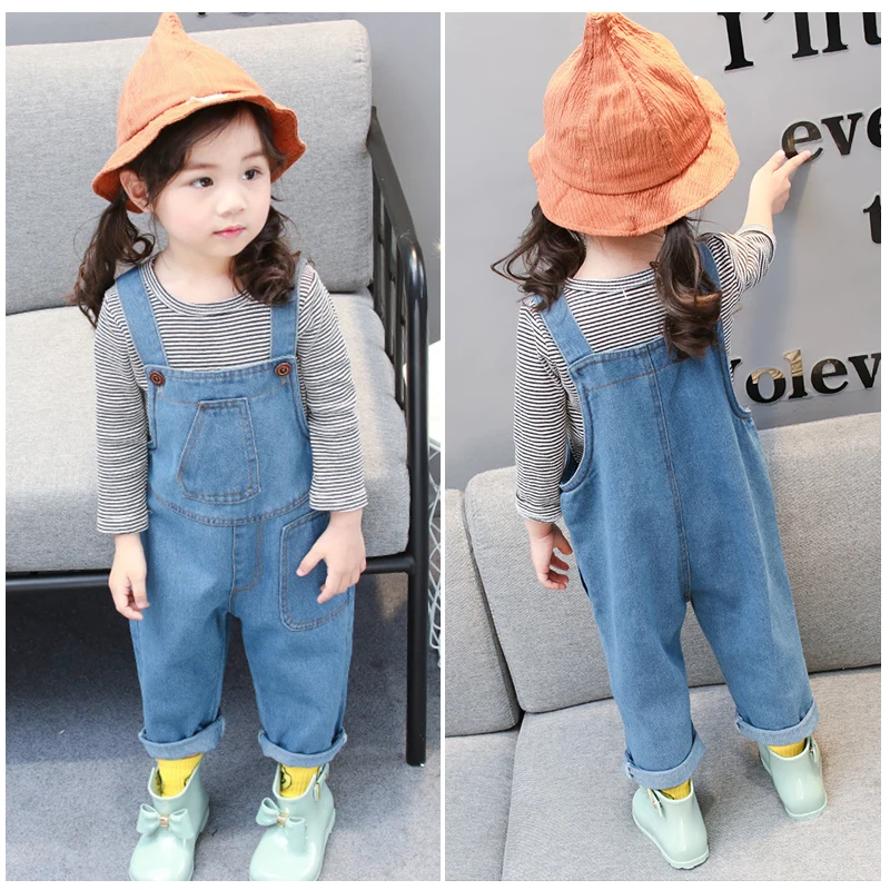 Baby Boy Girl Overalls Jeans Spring Kids Bule Bib Overall Pants Casual Soft Girls Denim Jumpsuit Children Long Trousers
Baby Boy Girl Overalls Jeans Spring Kids Bule Bib Overall Pants Casual Soft Girls Denim Jumpsuit Children Long Trousers