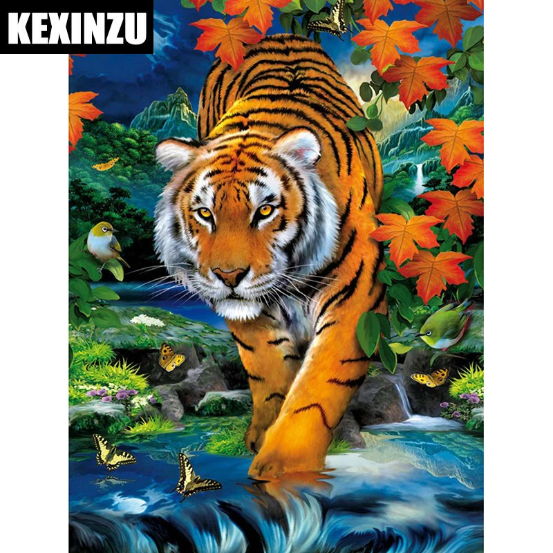 5D Diy Diamond Painting Cross Stitch Full Diamond Embroidery Tiger 3D Diamond Mosaic Pattern Rhinestone Pasted Needlework Resin
5D Diy Diamond Painting Cross Stitch Full Diamond Embroidery Tiger 3D Diamond Mosaic Pattern Rhinestone Pasted Needlework Resin
