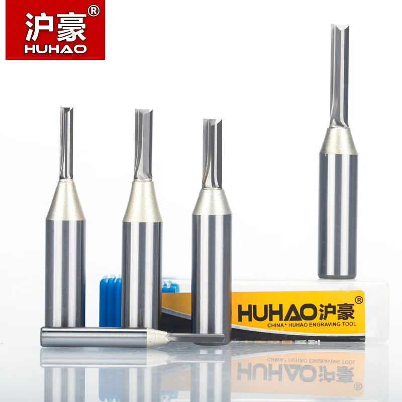 HUHAO 1pc 1/2" Shank TCT Straight Router Bits Woodworking Carving 2 Flute Milling Cutter Wood Engraving Carbide CNC Bits
HUHAO 1pc 1/2" Shank TCT Straight Router Bits Woodworking Carving 2 Flute Milling Cutter Wood Engraving Carbide CNC Bits