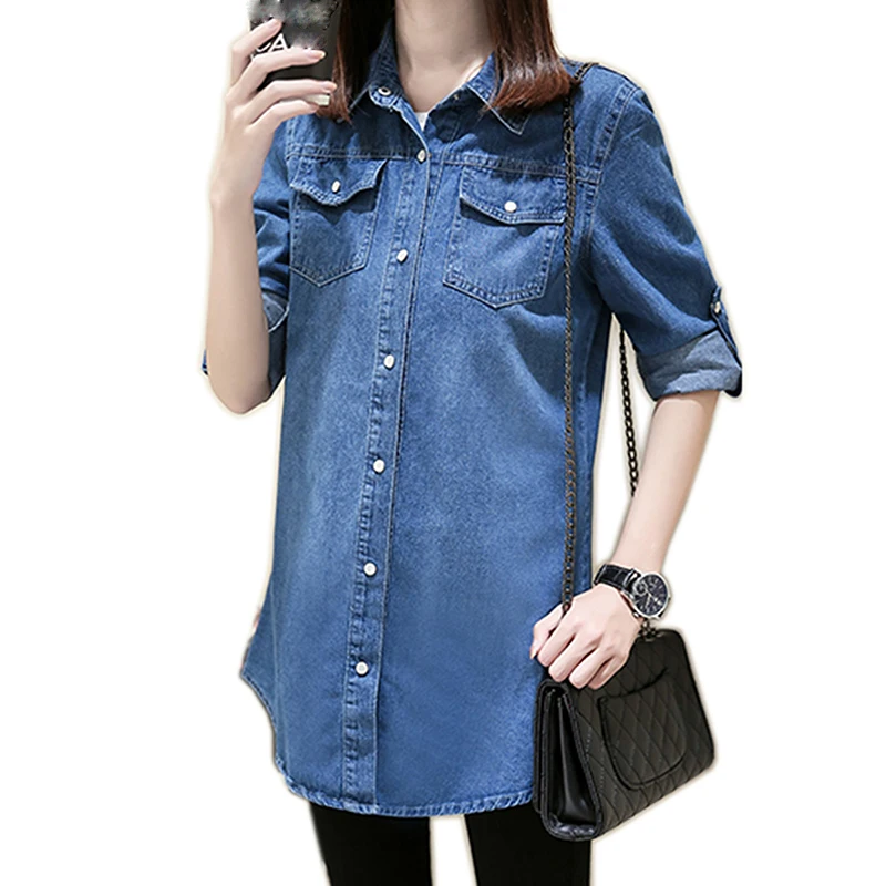 2019 Women Basic Coat Denim Jacket Women Winter Jacket Female Jeans Jacket Women Denim Coat loose casual Outwear Denim Feminine
2019 Women Basic Coat Denim Jacket Women Winter Jacket Female Jeans Jacket Women Denim Coat loose casual Outwear Denim Feminine