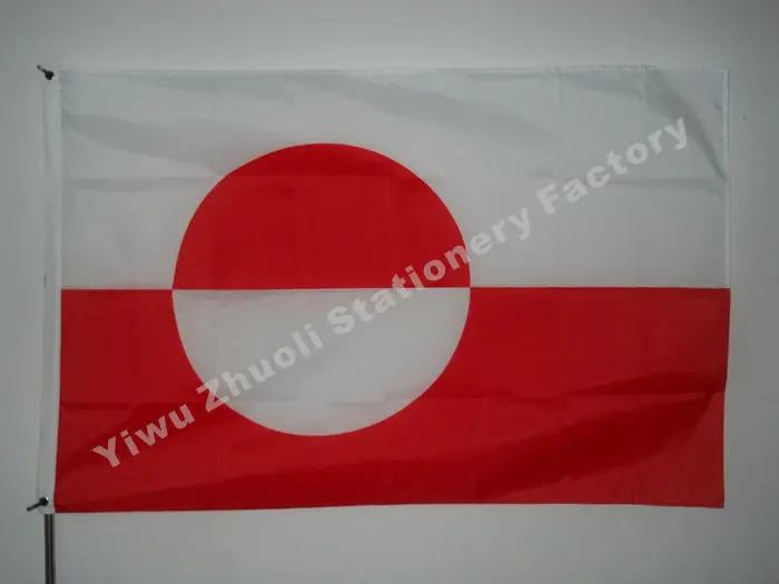 Denmark Greenland Flag 150X90cm (3x5FT) 115g 100D Polyester Double Stitched High Quality Free Shipping
Denmark Greenland Flag 150X90cm (3x5FT) 115g 100D Polyester Double Stitched High Quality Free Shipping