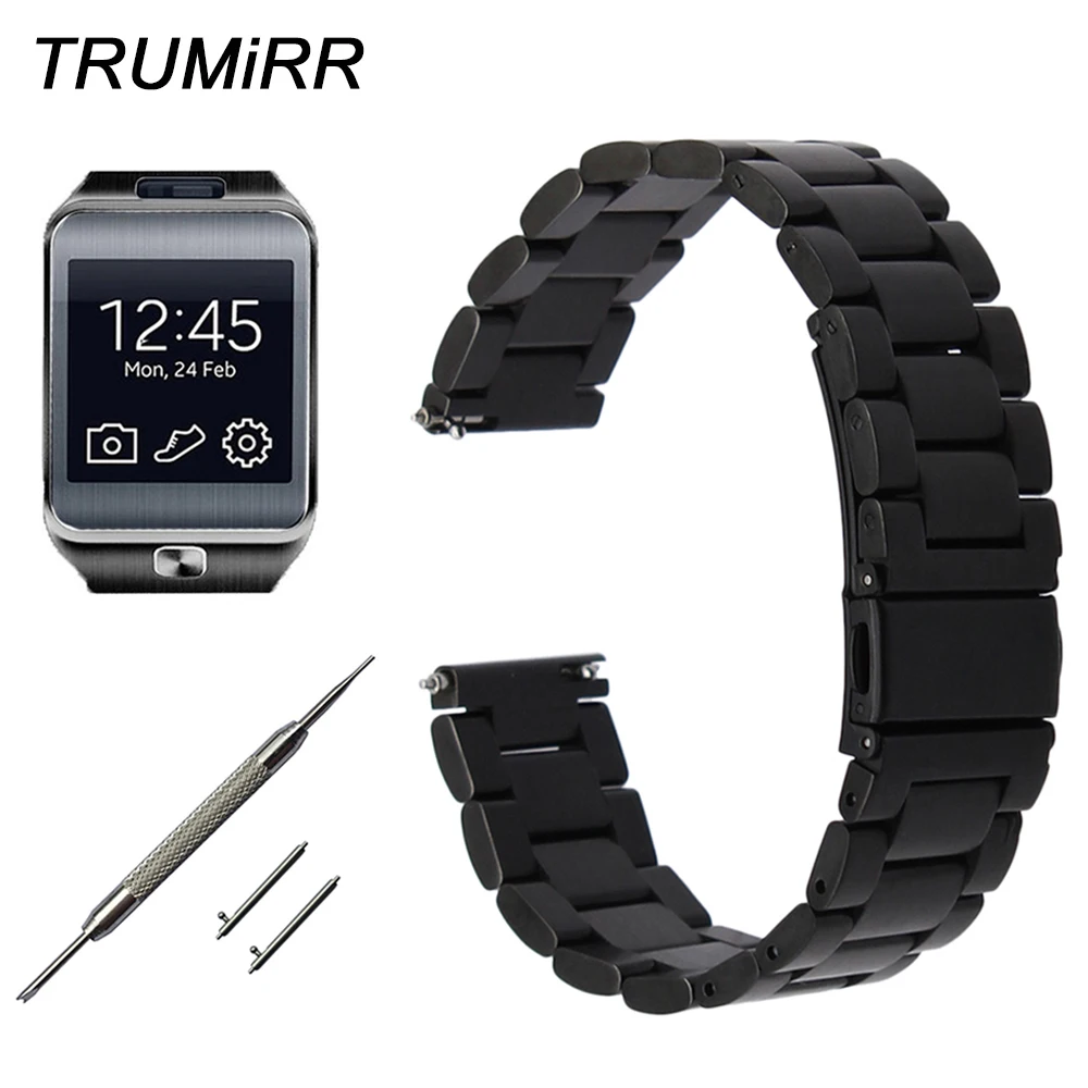 22mm Stainless Steel Watch Band Quick Release Strap for Samsung Gear 2 R380 Neo R381 Live R382 Wirst Bracelet Black Gold Silver
22mm Stainless Steel Watch Band Quick Release Strap for Samsung Gear 2 R380 Neo R381 Live R382 Wirst Bracelet Black Gold Silver