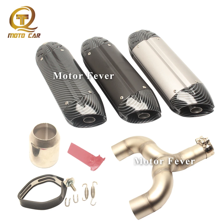 Motorcycle Exhaust Escape Muffler 51MM DB Killer Exhaust 370MM Scooter Silencer Tube Clamp for Benelli 600 Exhaust System MIVV
Motorcycle Exhaust Escape Muffler 51MM DB Killer Exhaust 370MM Scooter Silencer Tube Clamp for Benelli 600 Exhaust System MIVV