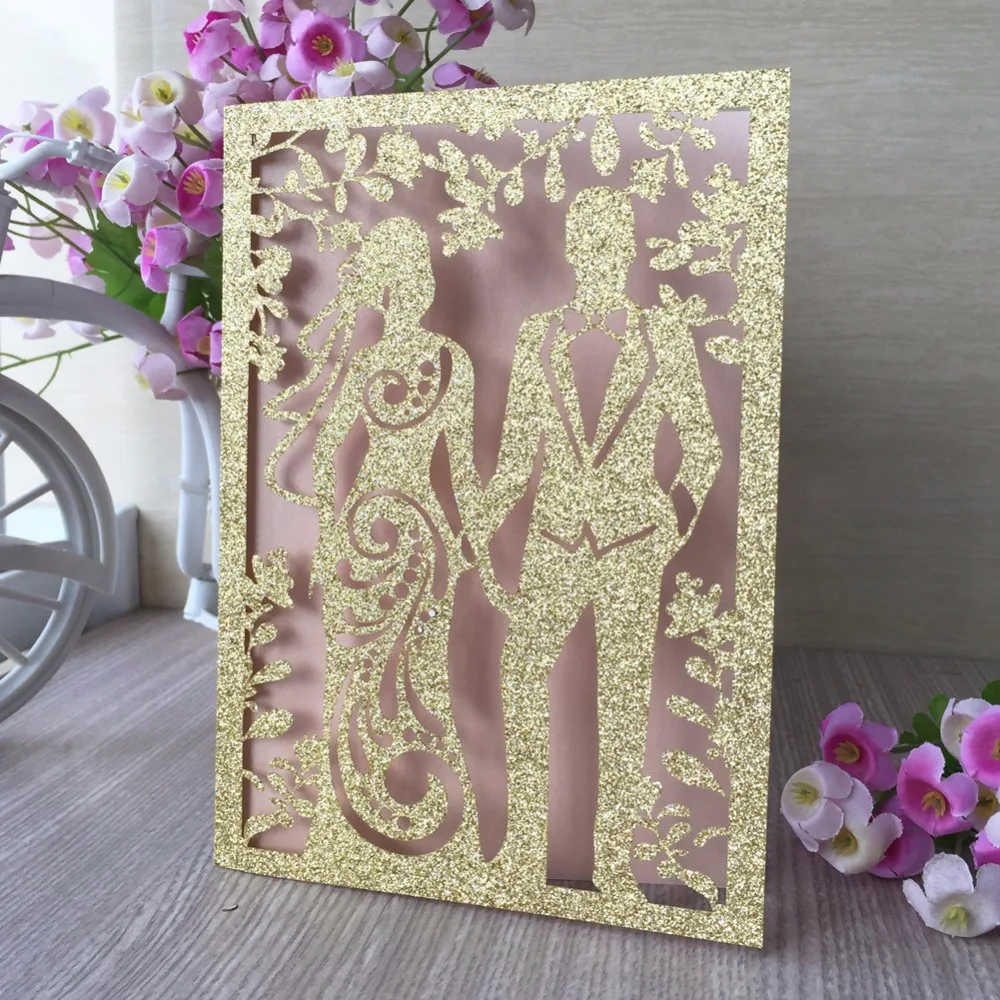 50Pcs/Lot Romantic Laser Cut Wedding Invitation Card Event&Party Supplies Greeting Blessing Card Card Gift
50Pcs/Lot Romantic Laser Cut Wedding Invitation Card Event&Party Supplies Greeting Blessing Card Card Gift