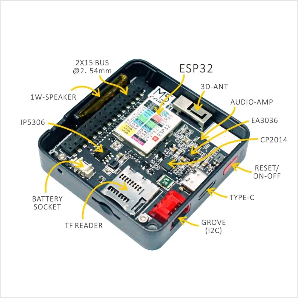 M5Stack ESP32 Development Board Suite Wifi Bluetooth Control Module