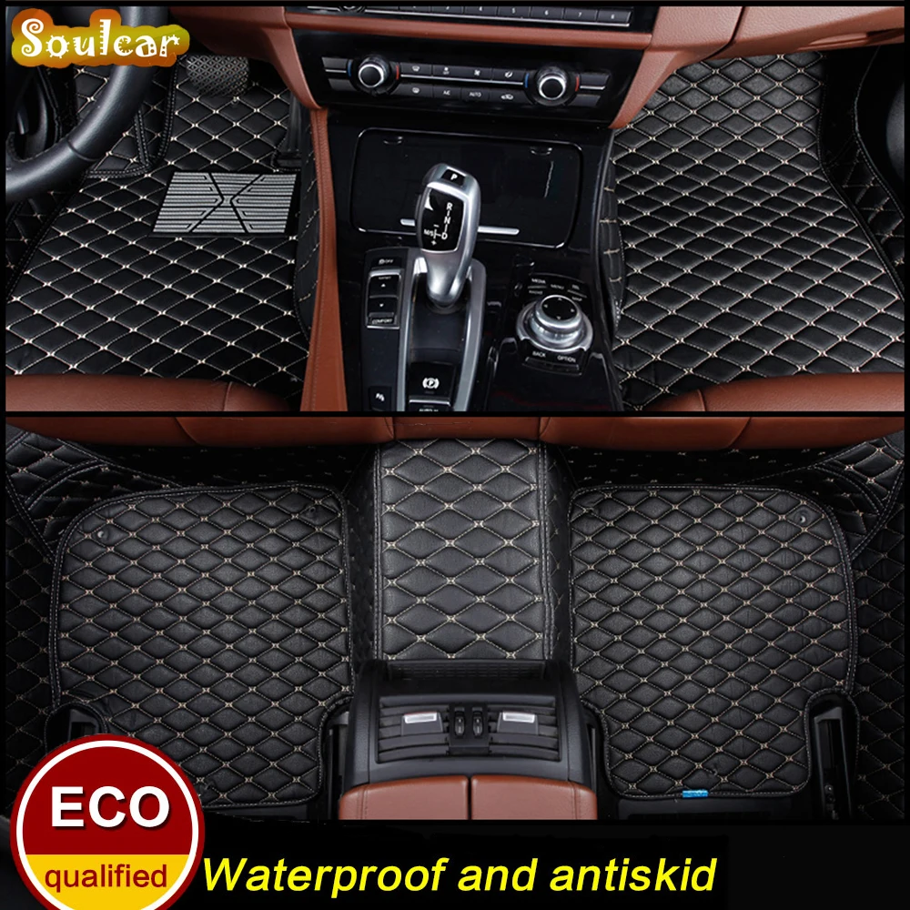 Пользовательские подходят автомобильные коврики для PEUGEOT 206 207 207CC 2008 3008 301 307 2008-2017