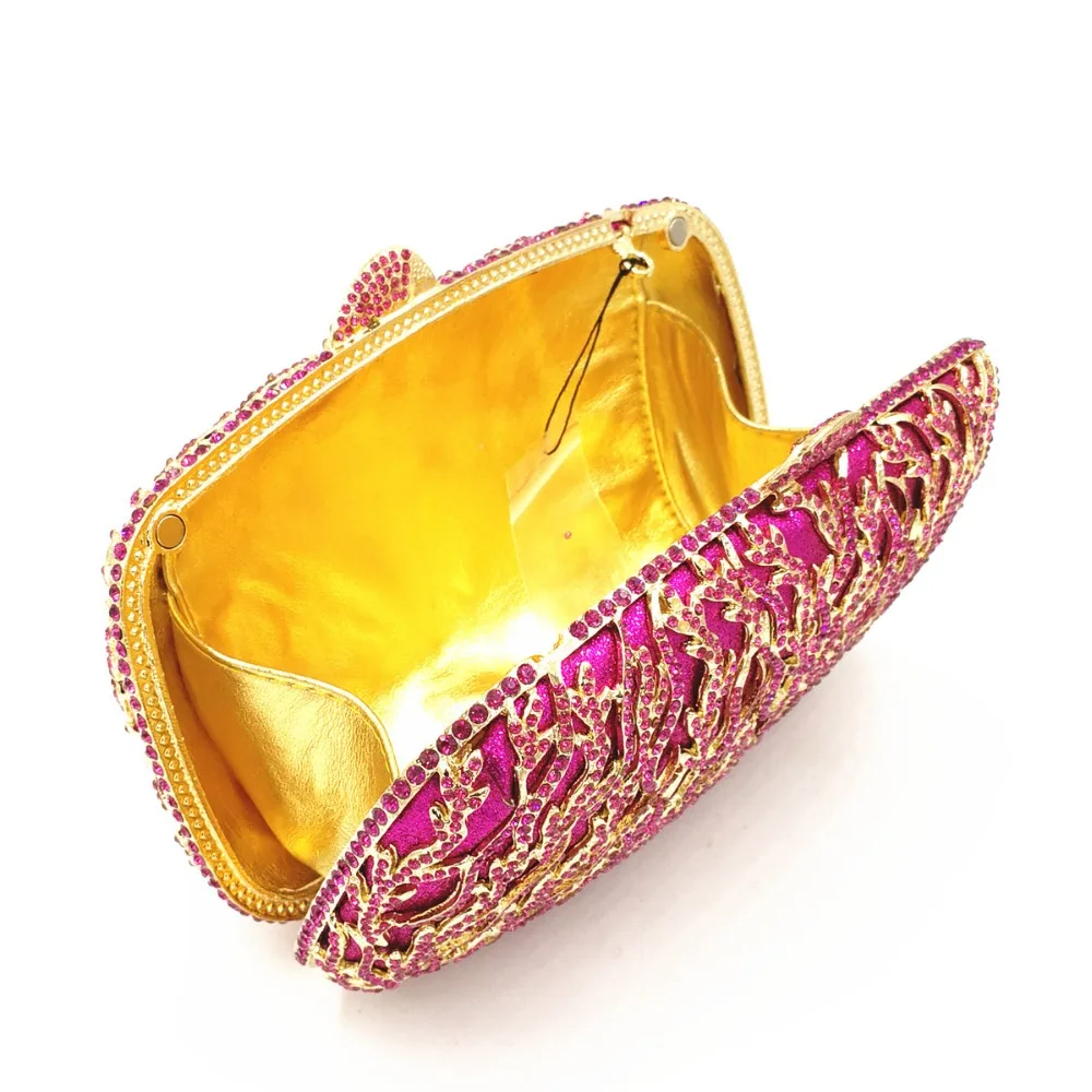 Fashion Pink Party Clutch Crystal Women Evening Bag Clutches Luxury Hollow Out Seaweed Purse Ladies Ball Handbags Female Clutch
Fashion Pink Party Clutch Crystal Women Evening Bag Clutches Luxury Hollow Out Seaweed Purse Ladies Ball Handbags Female Clutch
