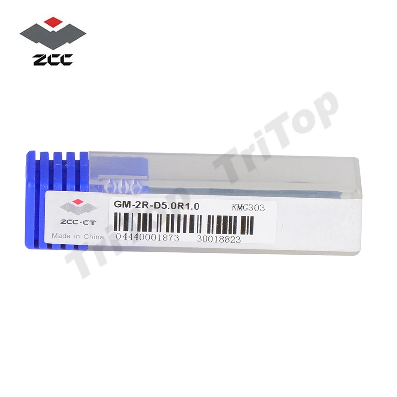 5pcs/lot ZCC.CT GM-2R-D5.0 R1.0 Cemented Carbide 2-flute R end mills with straight shank 5.0mm Tool diameter 1.0mm Radius
5pcs/lot ZCC.CT GM-2R-D5.0 R1.0 Cemented Carbide 2-flute R end mills with straight shank 5.0mm Tool diameter 1.0mm Radius
