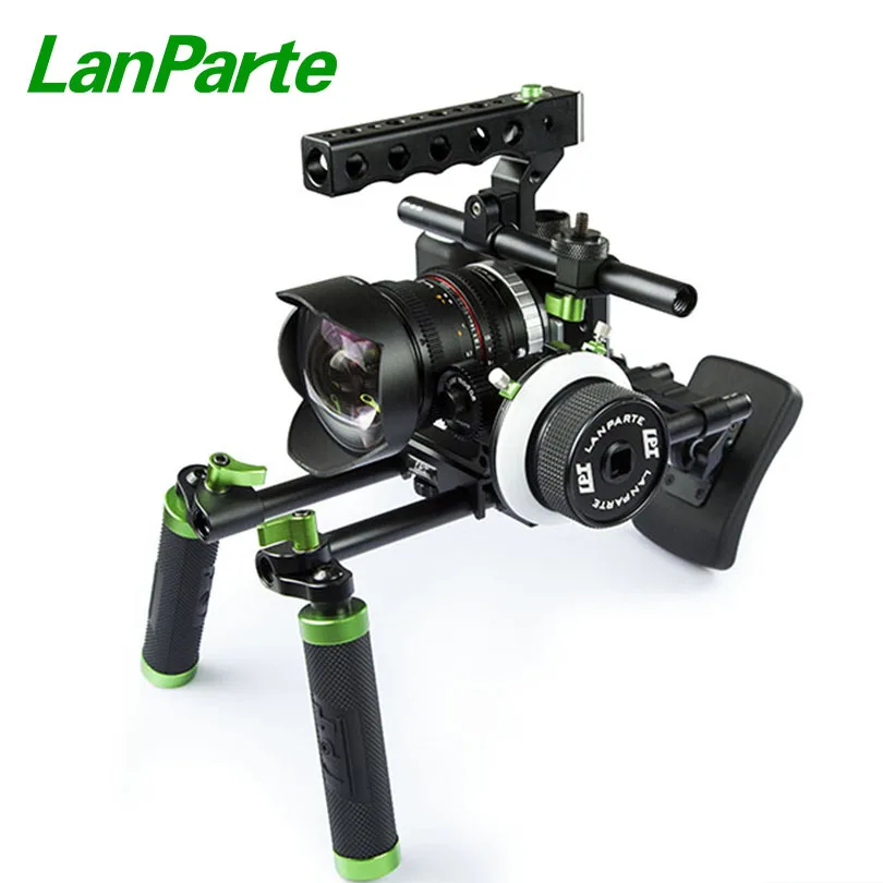 Lanparte BMPCC Camera Rig for Blackmagic Pocket Cinema Camera with Follow Focus
Lanparte BMPCC Camera Rig for Blackmagic Pocket Cinema Camera with Follow Focus