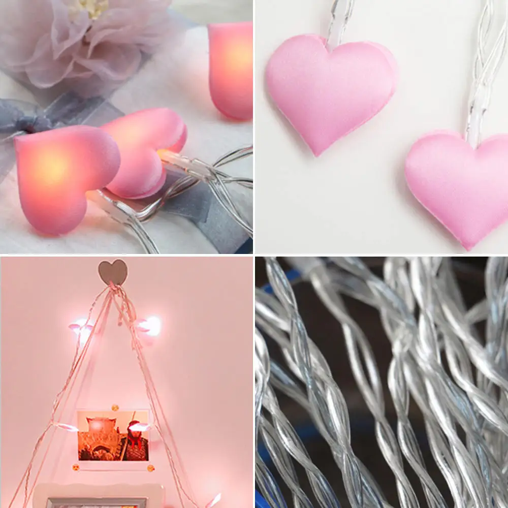 New Romantic Pink Love Heart String Lights Battery Operated Fairy Lights for Home Birthday Party Wedding Decoration
New Romantic Pink Love Heart String Lights Battery Operated Fairy Lights for Home Birthday Party Wedding Decoration